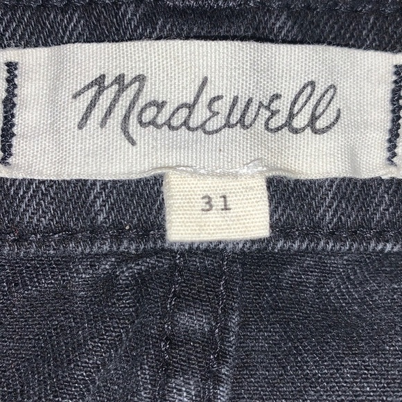 Madewell Rigid Denim A-Line Mini Skirt Lunar Size 31 - Picture 9 of 11